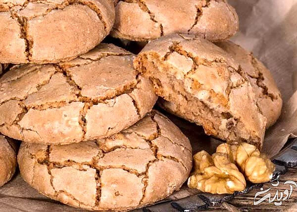 طرز تهیه شیرینی گردویی | فوت و فنهای پخت شیرینی گردویی بدون فر